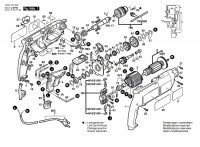 Bosch 0 603 161 842 CSB 650-2 RET Percussion Drill 240 V / GB Spare Parts CSB650-2RET
